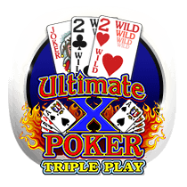 Ultimate X Poker Triple Play card-and-table