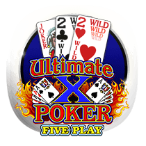 Ultimate X Poker Five Play card-and-table
