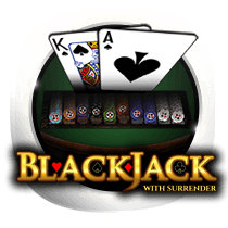 Blackjack with Surrender card-and-table